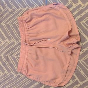 Adorable pink shorts (women's XS or Girls L)